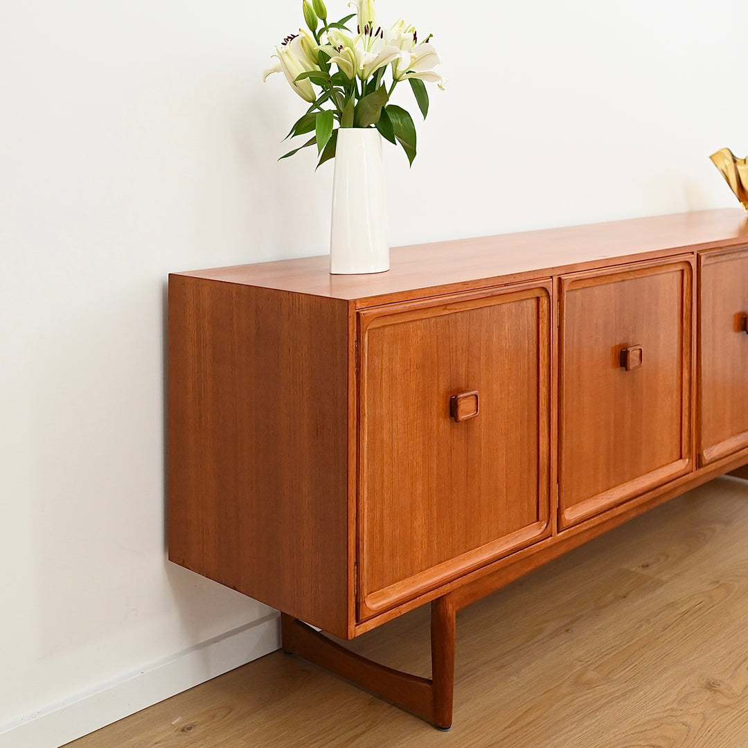 Parker Square Handle Sleigh Leg Sideboard