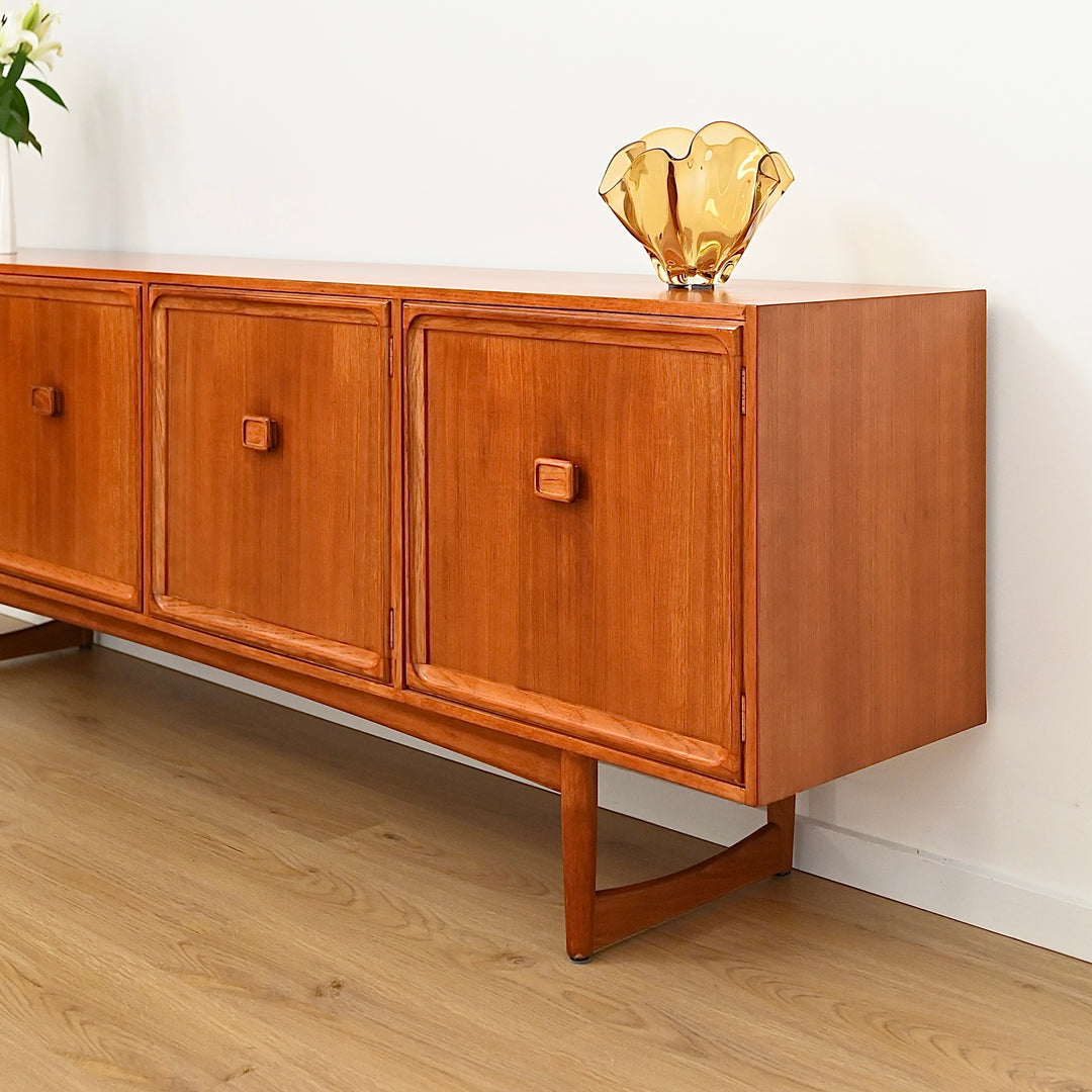 Parker Square Handle Sleigh Leg Sideboard