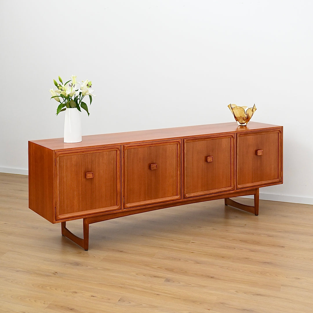 Parker Square Handle Sleigh Leg Sideboard