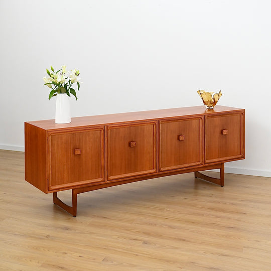Parker Square Handle Sleigh Leg Sideboard
