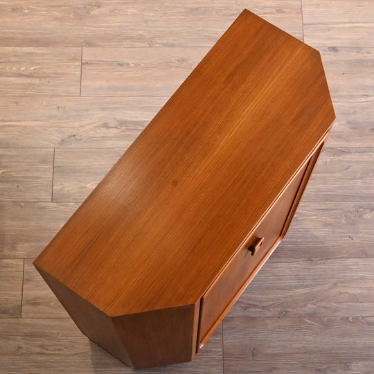 Parker Teak Mid Century Console Hallway Table