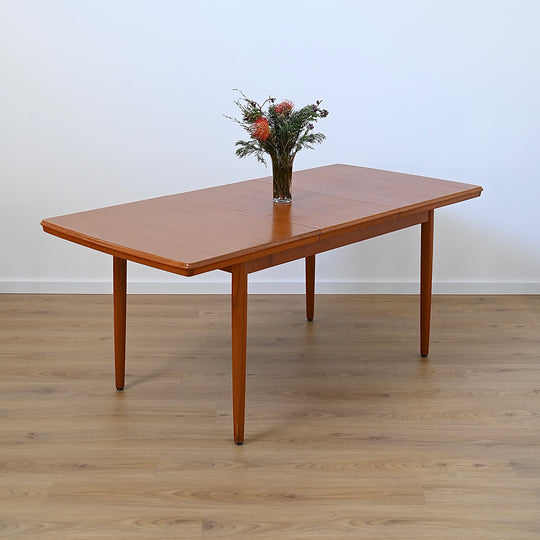 Mid Century Teak Extendable Dining Table by Chiswell