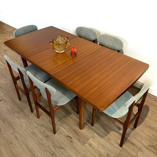 Mid Century Teak Extendable Dining Table by Chiswell