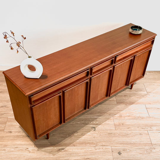 Mid Century Teak Sideboard Buffet by Chiswell