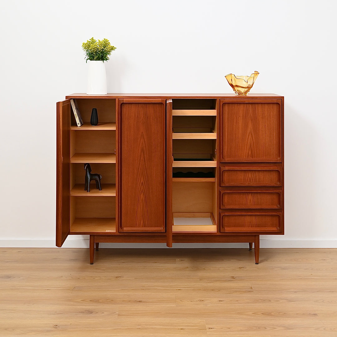 Mid Century Teak "Koben XL Bar Cabinet by Chiswell