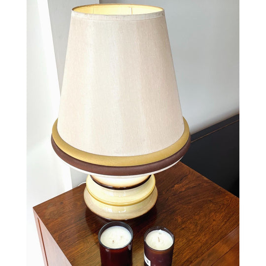 Pair of Mid Century Ceramic Ellis Style Table Lamps