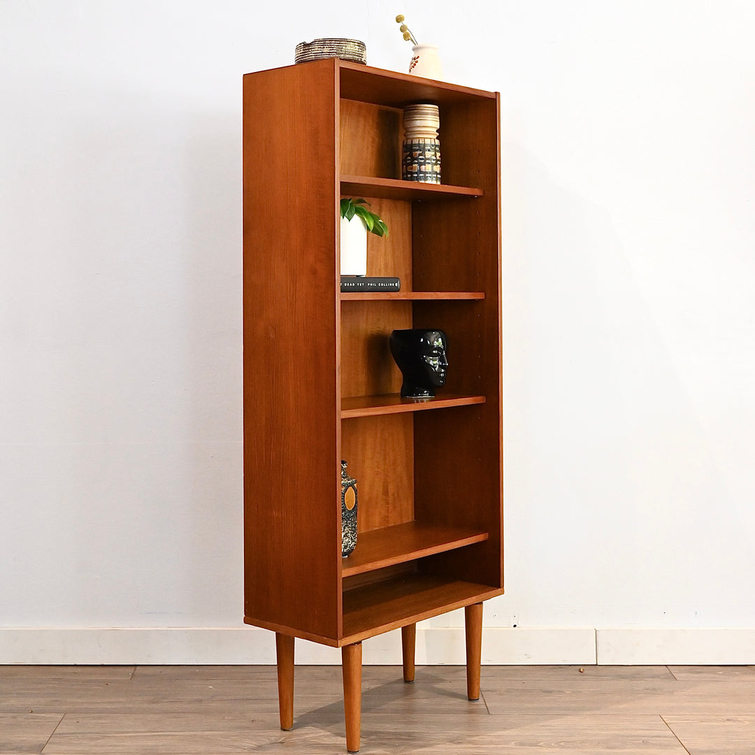 Parker Mid Century Teak Bookcase Bookshelf Storage