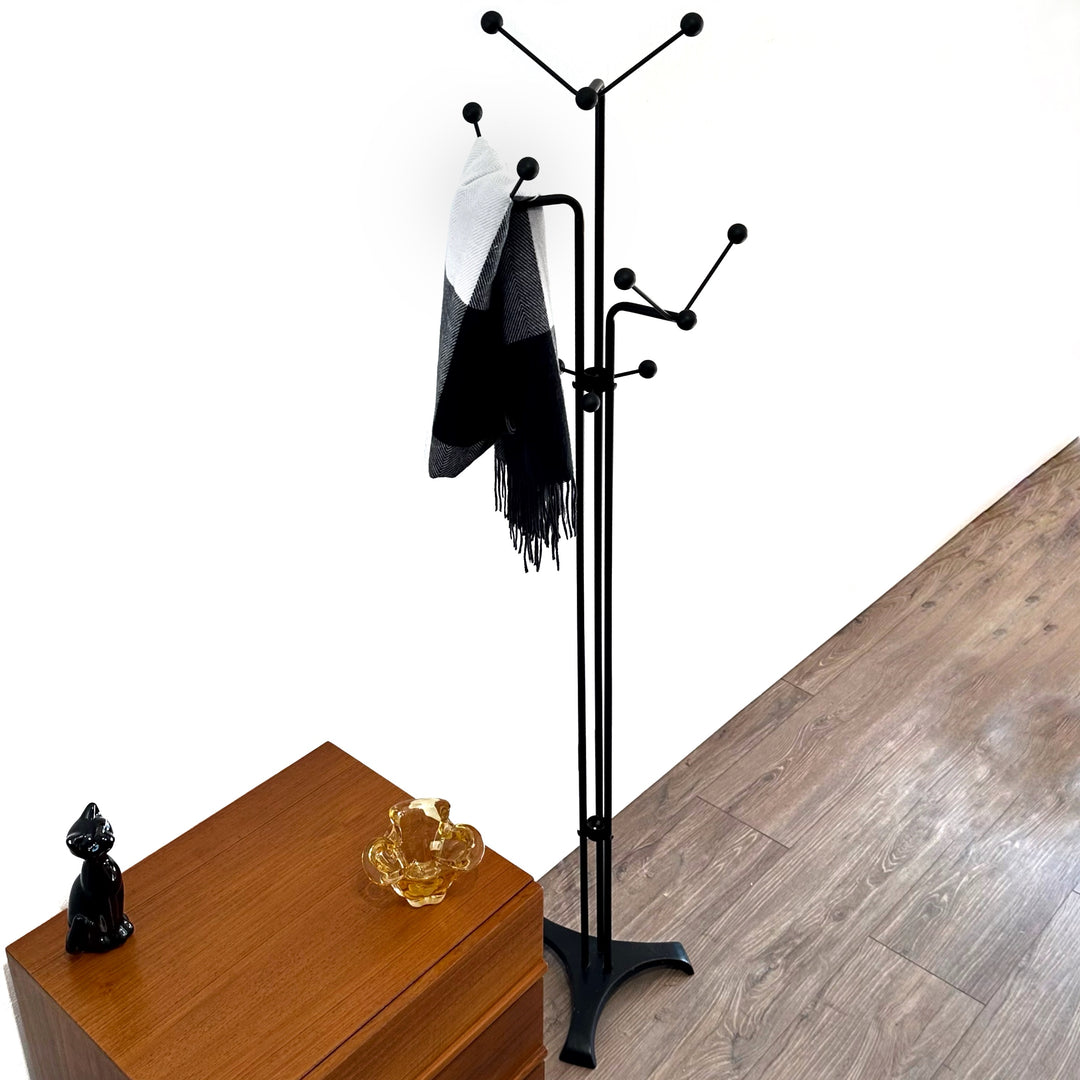 Mid Century Retro Coat Hall Stand Eames Style