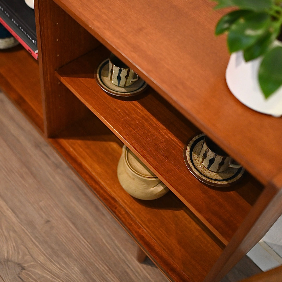 Parker Mid Century Teak Sideboard Bookcase Bookshelf Storage