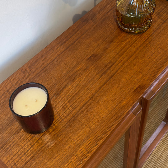 Mid Century teak display cabinet sideboard by Chiswell