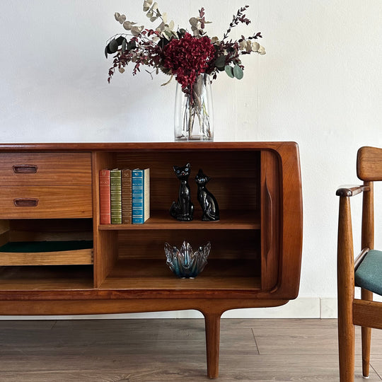 Mid Century Berryman sideboard designed by Johannes Andersen Falster, Denmark