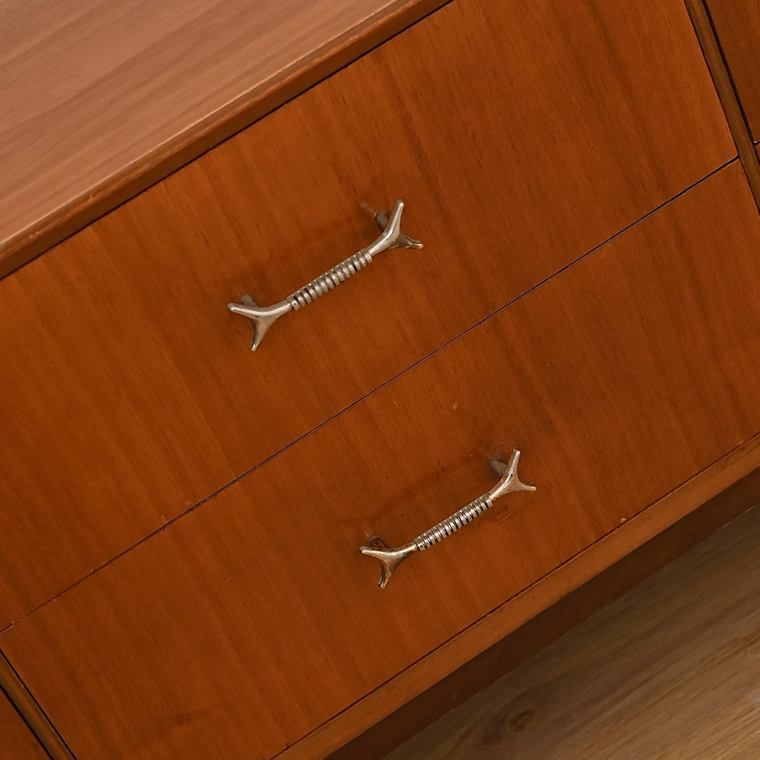 Mid Century Vintage 1960’s Teak Sideboard Dresser Drawers