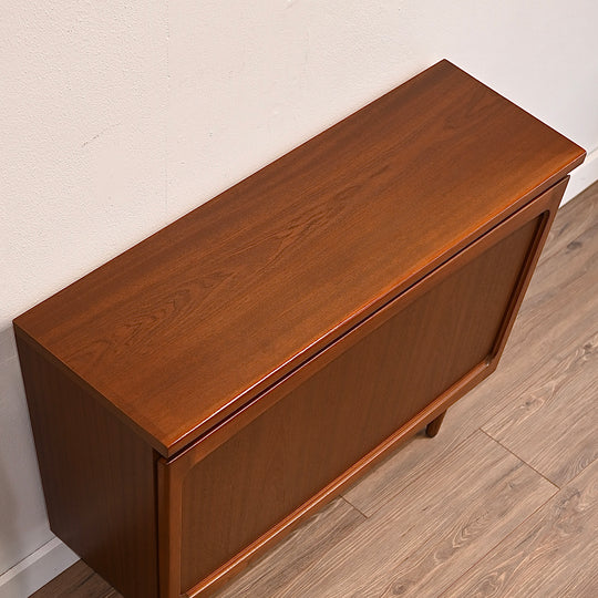 Mid Century Teak Sideboard Hallway Console by Noblett