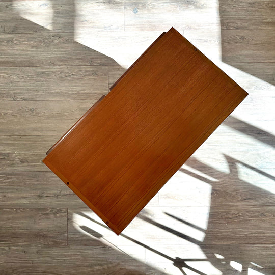 Mid Century Teak Sideboard LP Record Cabinet by Chiswell