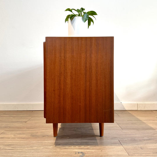 Mid Century Teak Sideboard LP Record Cabinet by Chiswell