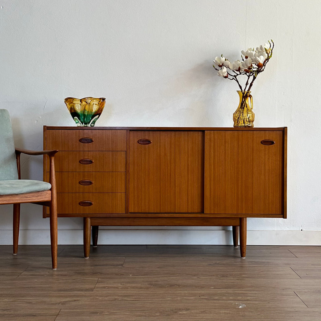 Mid Century Sideboard Buffet TV Unit by Elite