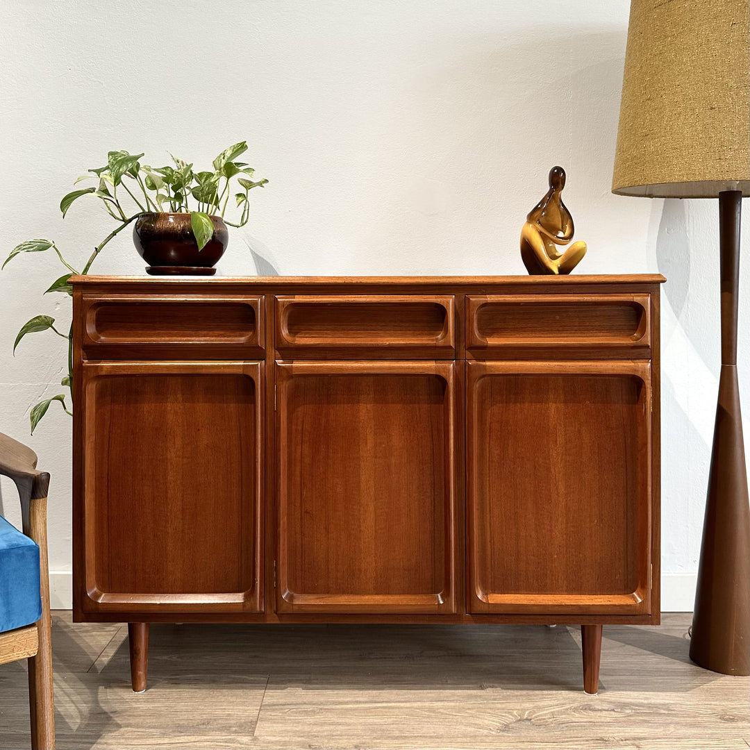 Mid Century Sideboard Buffet LP Record Cabinet by Chiswell