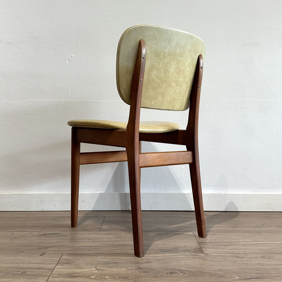 4x Mid Century Teak Dining Chairs by Elite