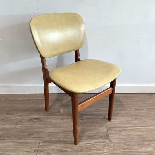 4x Mid Century Teak Dining Chairs by Elite