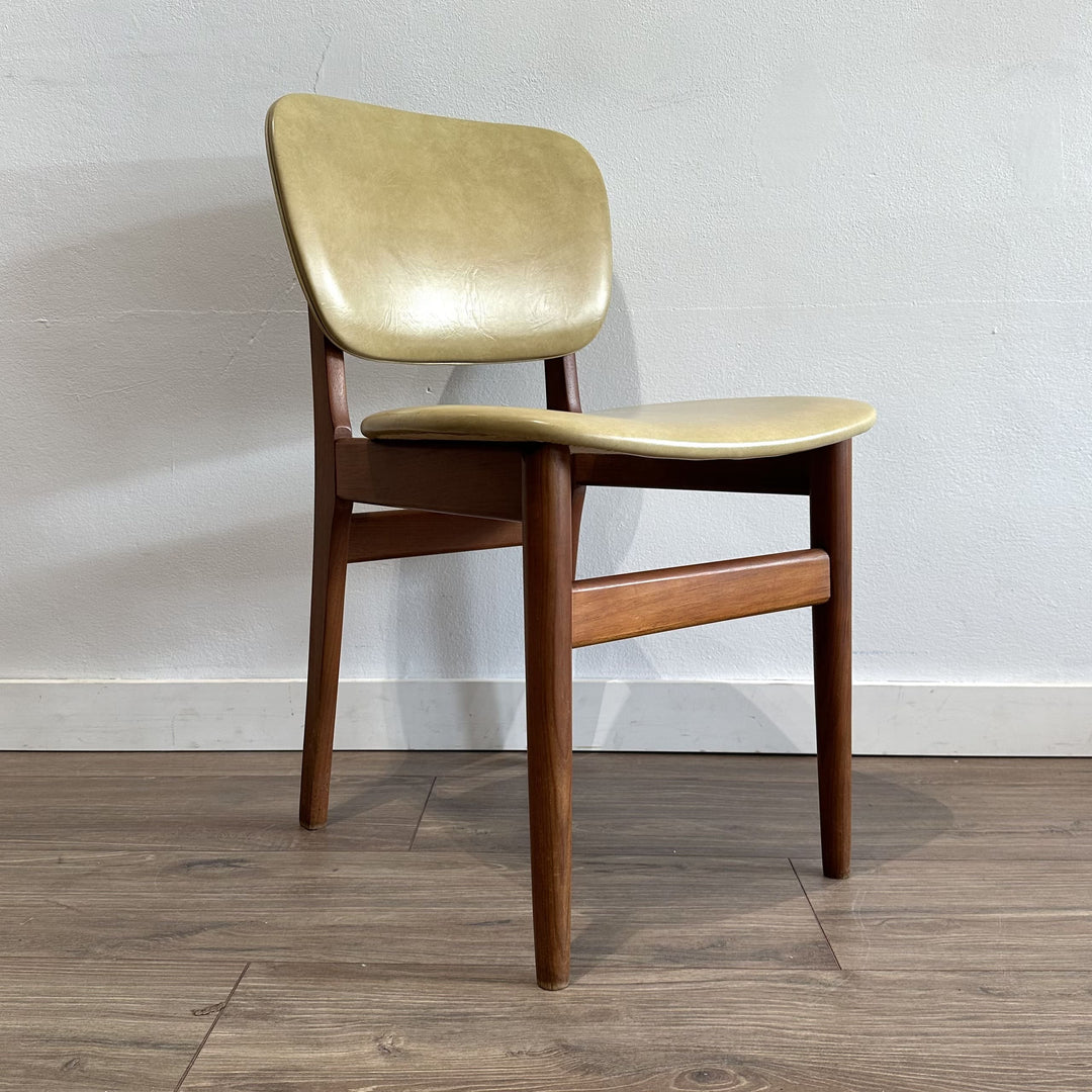 4x Mid Century Teak Dining Chairs by Elite