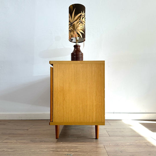 Mid Century Sideboard LP Record Cabinet by Noblett