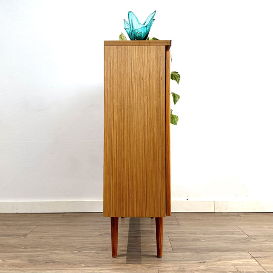 Mid Century Teak Display Cabinet by Noblett