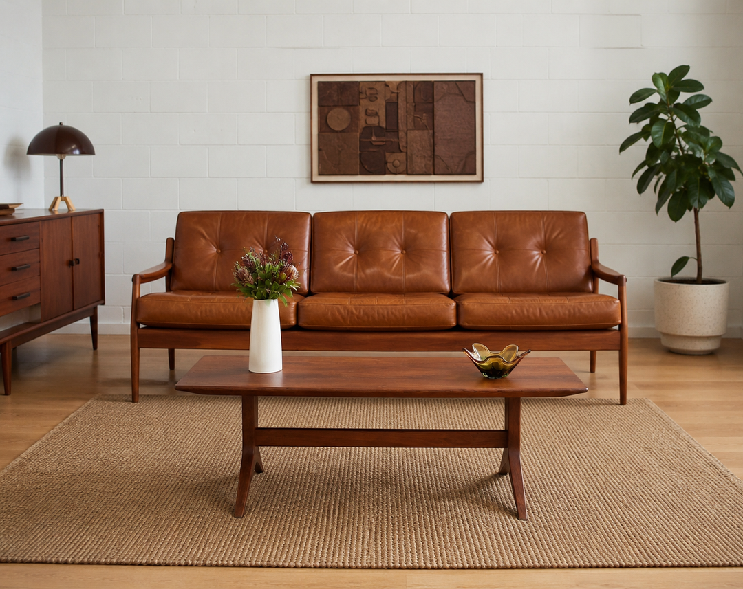 Mid Century Johannes Andersen ‘Model 51’ Danish Coffee Table - Refinished