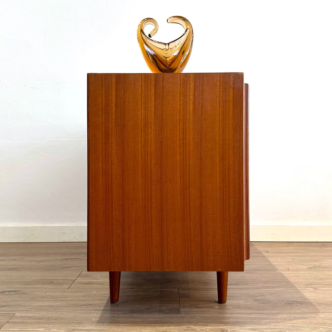 Mid Century Teak Sideboard LP Record Cabinet by Chiswell