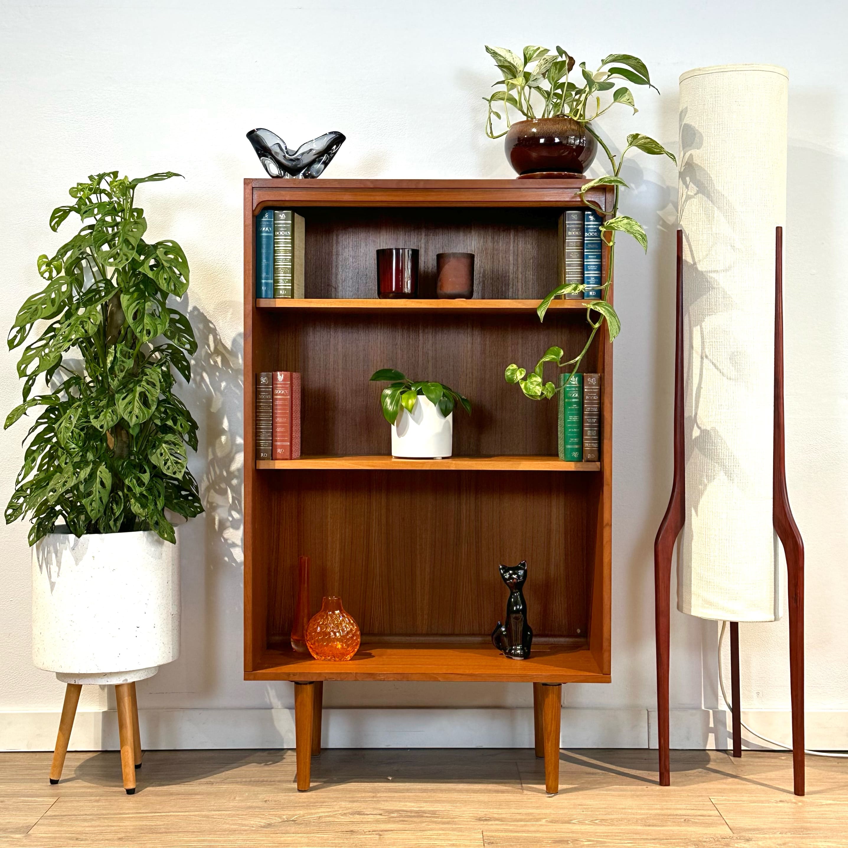 Mid Century Teak Bookshelf Bookcase by Chiswell