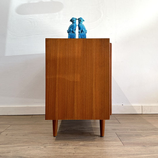 Mid Century Teak Sideboard LP Record Cabinet by Chiswell