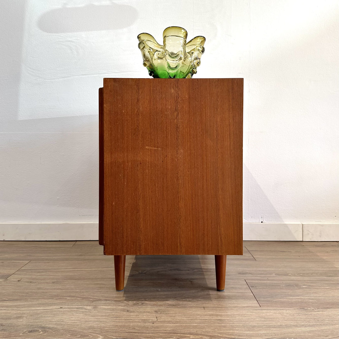 Mid Century Teak Sideboard LP Record Cabinet by Chiswell