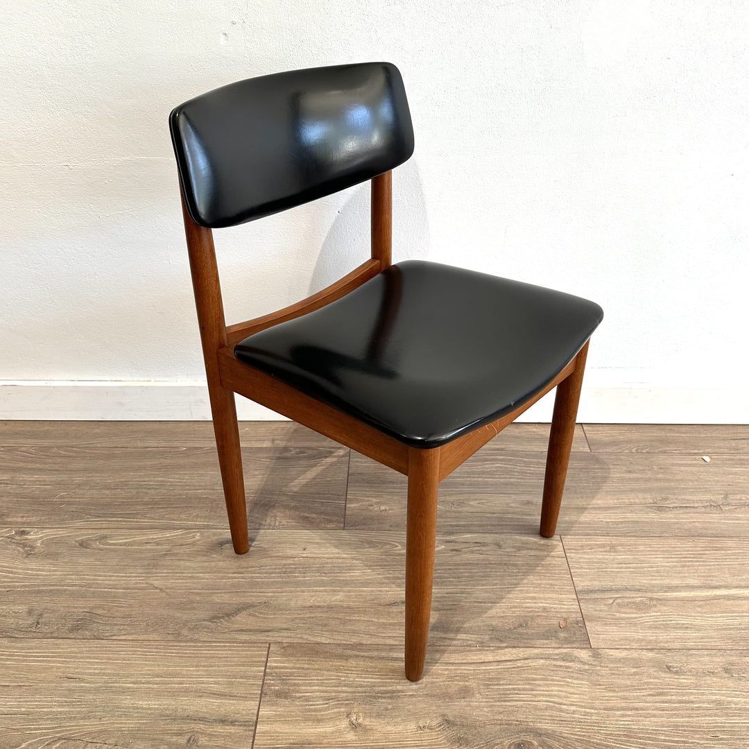 6x Mid Century Teak Dining Chairs by Chiswell