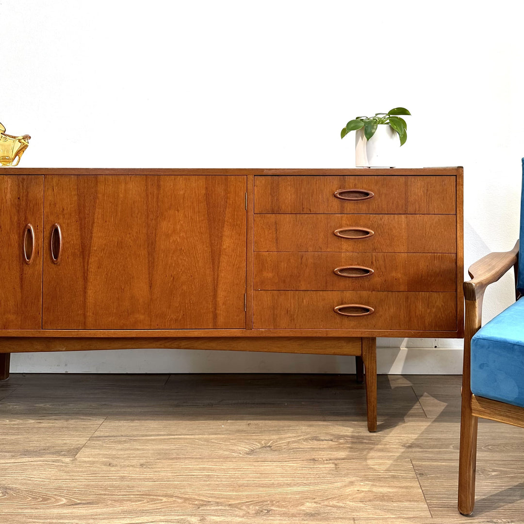 Mid Century Teak Fler 64 Sideboard Buffet