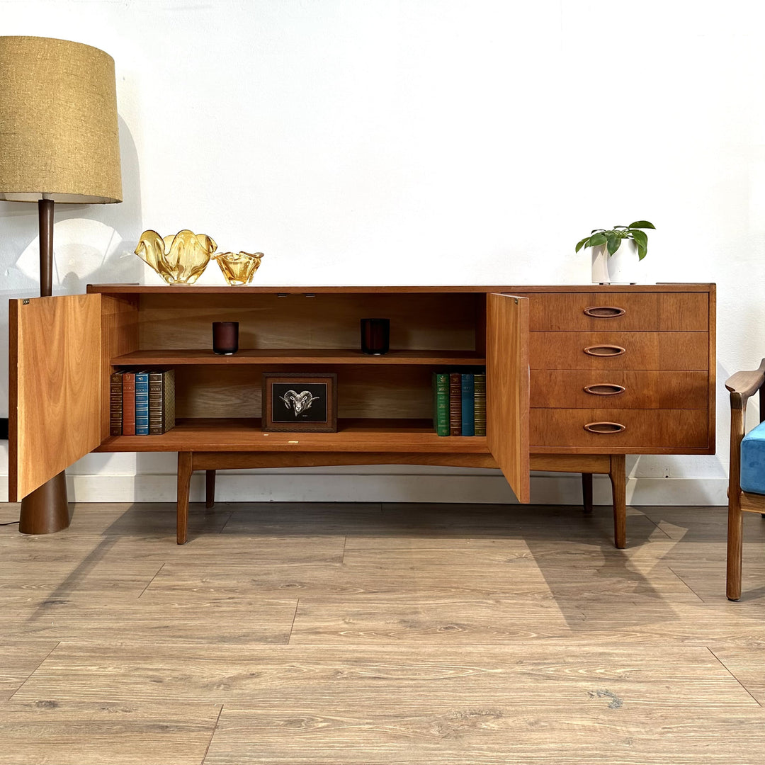 Mid Century Teak Fler 64 Sideboard Buffet