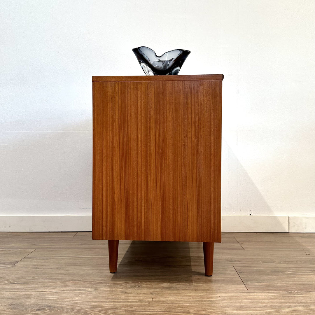 Mid Century Teak Sideboard LP Record Cabinet by Chiswell