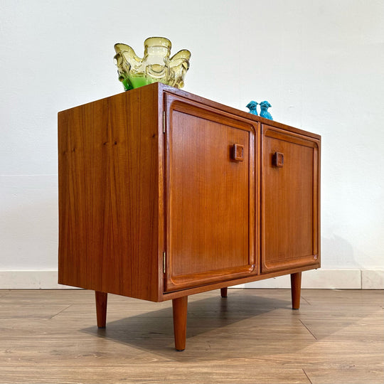 Parker Mid Century Teak Sideboard LP Record Cabinet