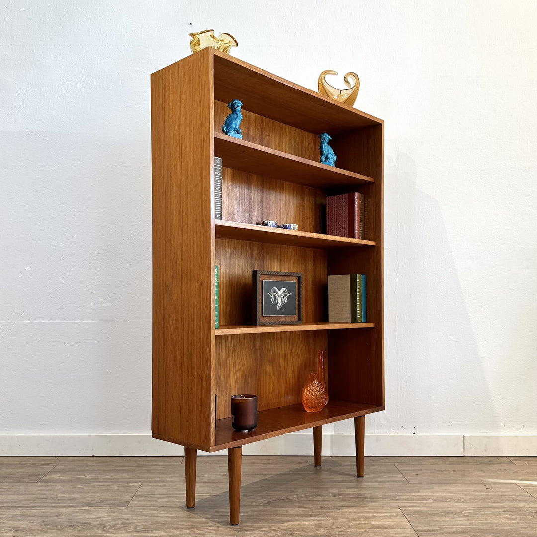 Parker Mid Century Teak Bookshelf Shelving