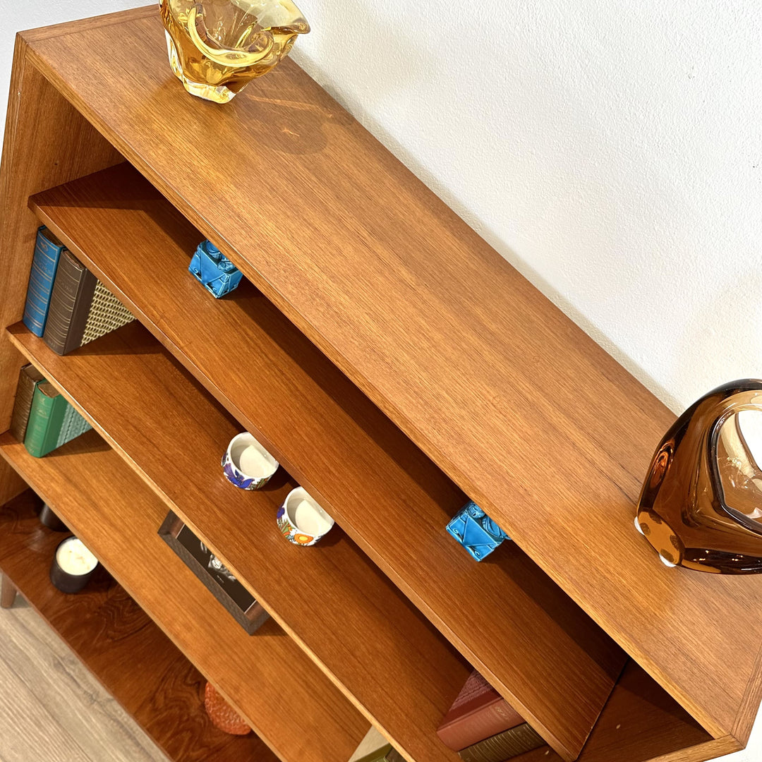 Parker Mid Century Teak Bookshelf Shelving