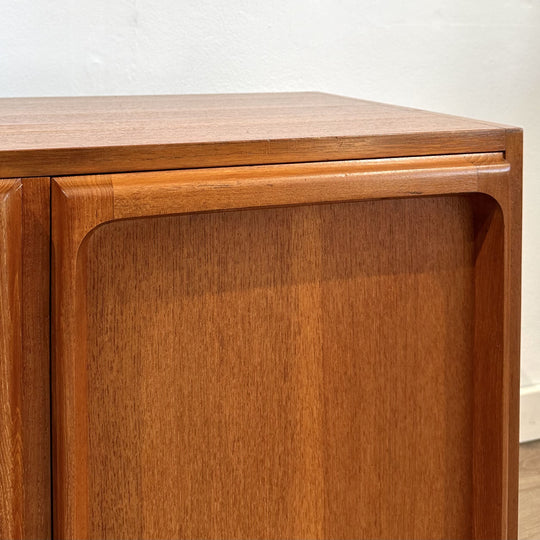 Mid Century Teak Sideboard LP Record Cabinet by Chiswell