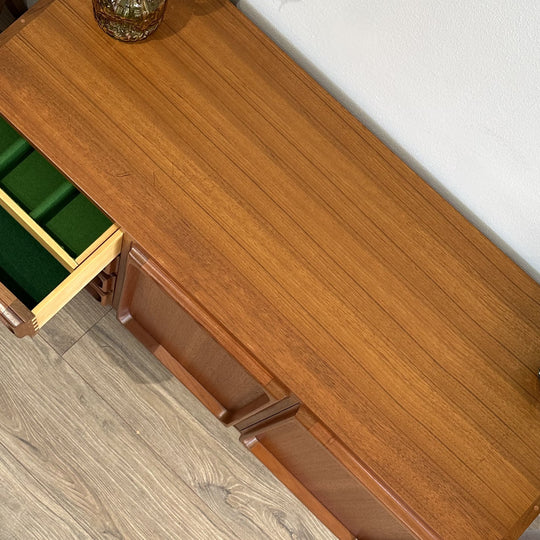 Mid Century Teak Sideboard LP Record Cabinet by Chiswell Koben