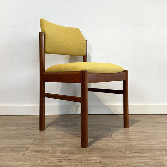 4 x Mid Century Teak Dining Chairs by Parker