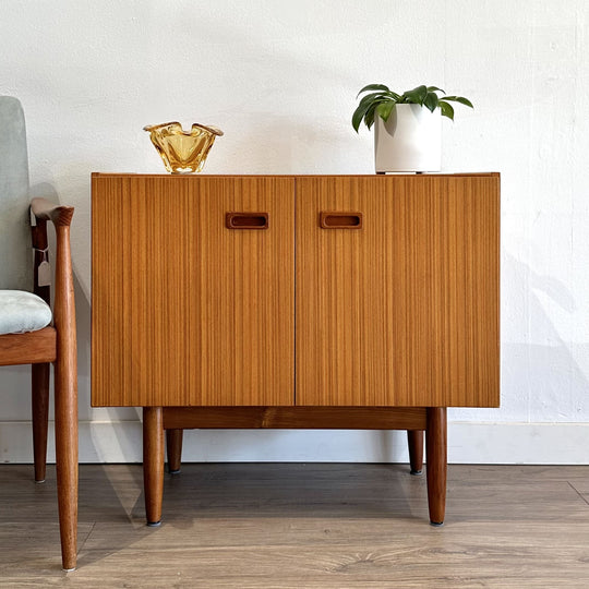 Mid Century Timber Sideboard LP Record Cabinet by Elite