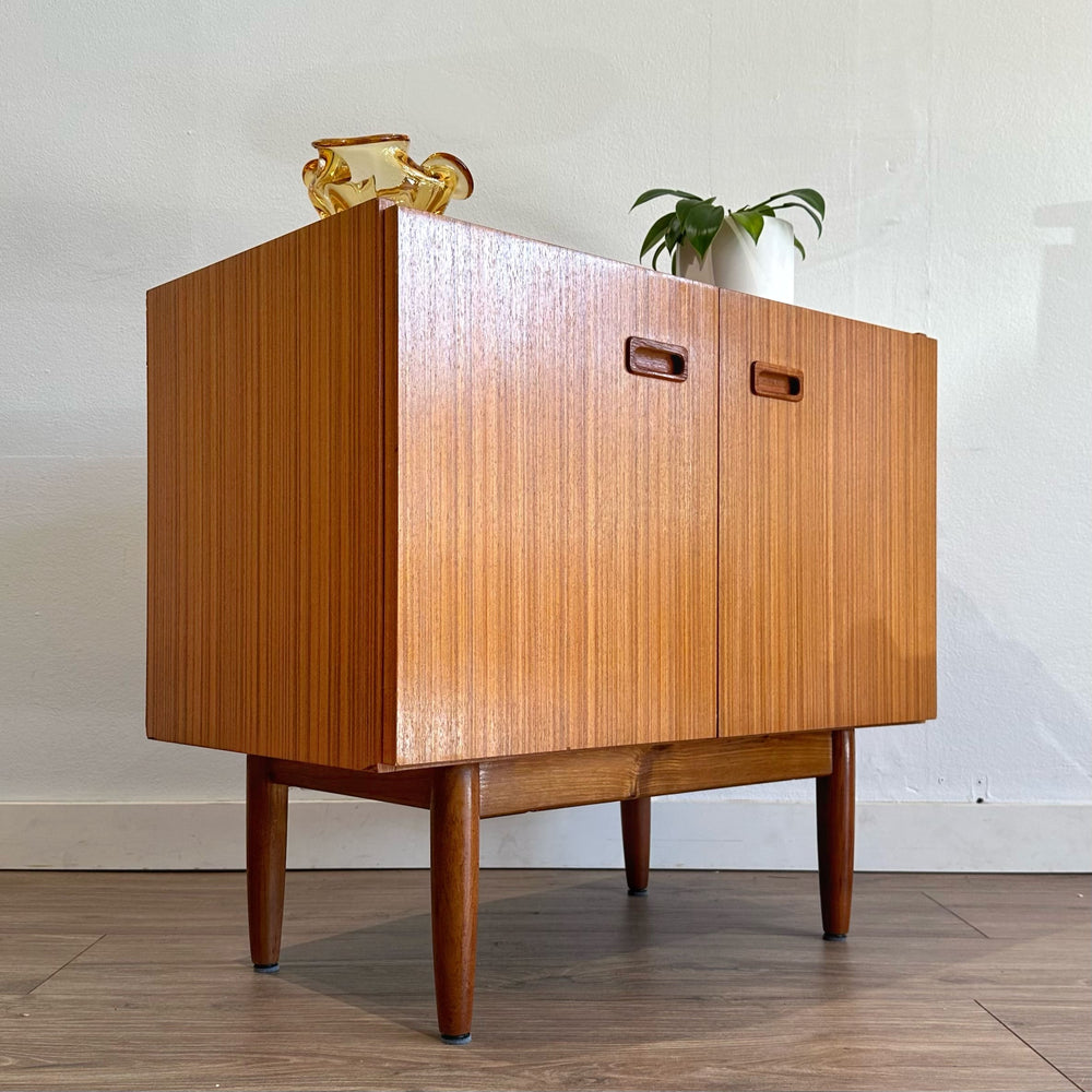 Mid Century Timber Sideboard LP Record Cabinet by Elite