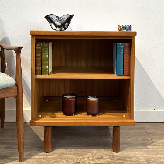 Mid Century Timber LP Record Cabinet Bookcase by Parker