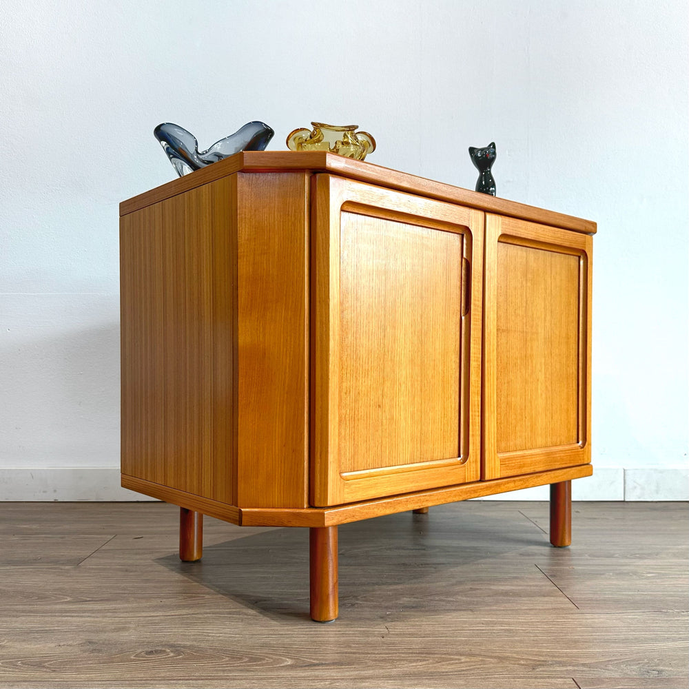 Mid Century Teak Sideboard LP Record Cabinet by Parker