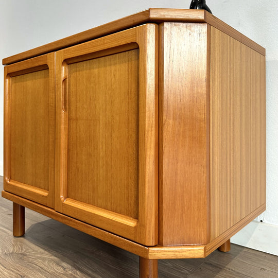 Mid Century Teak Sideboard LP Record Cabinet by Parker