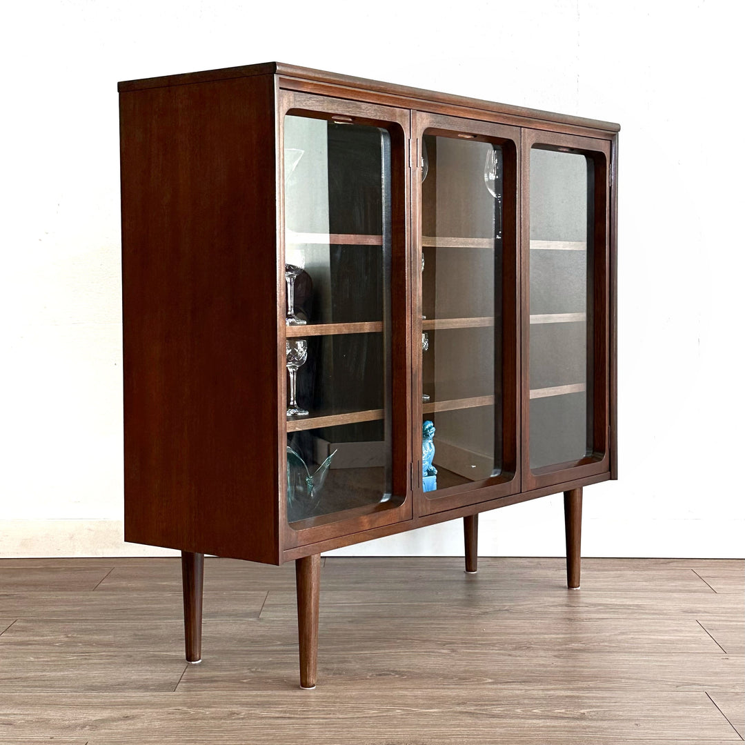 Mid Century Sideboard Display Cabinet by Chiswell