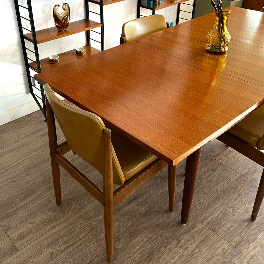 Mid Century Teak Extendable Dining Table by Chiswell