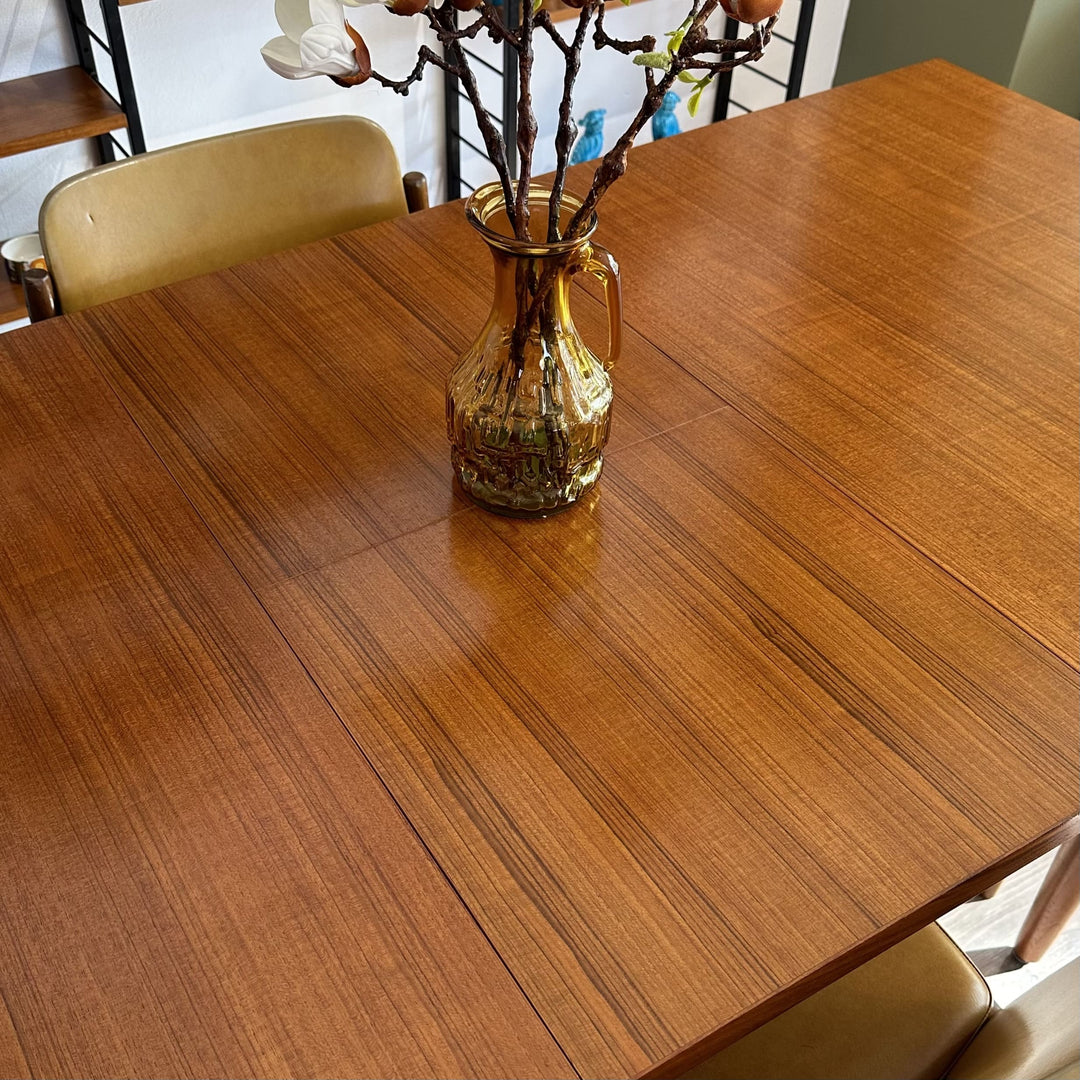 Mid Century Teak Extendable Dining Table by Chiswell