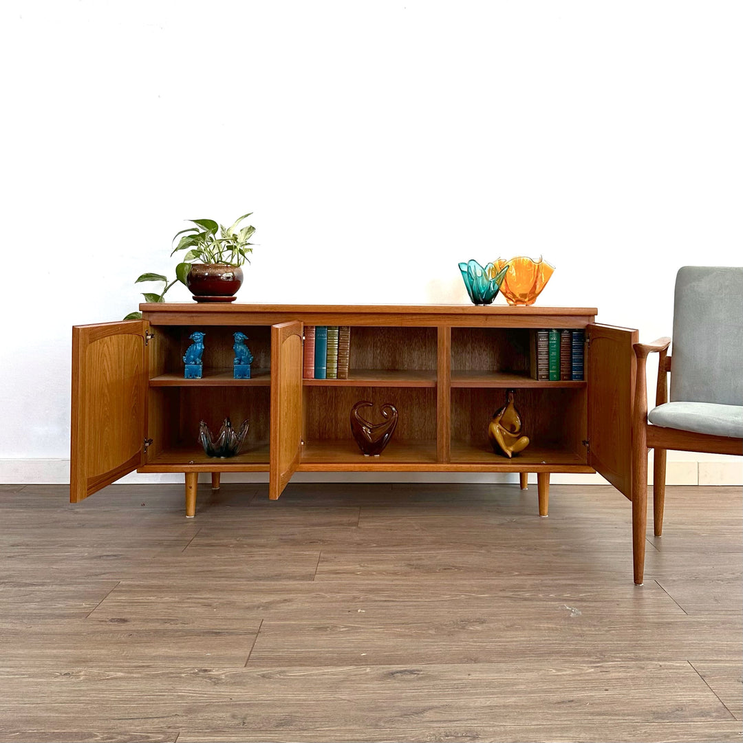 Mid Century teak sideboard buffet by Noblett